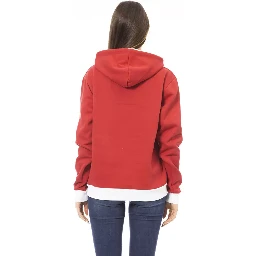 Red Cotton Sweatshirt