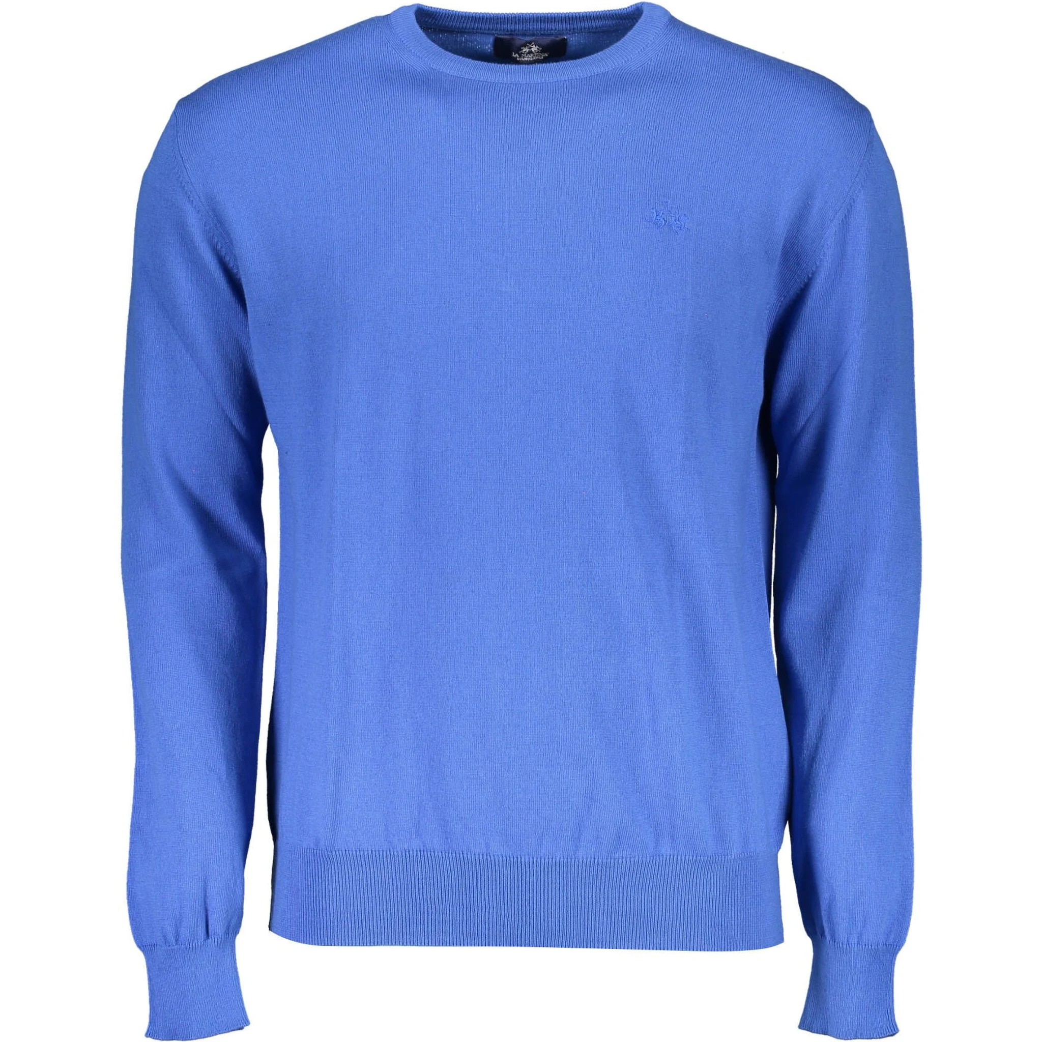 Men's blue cotton sweater