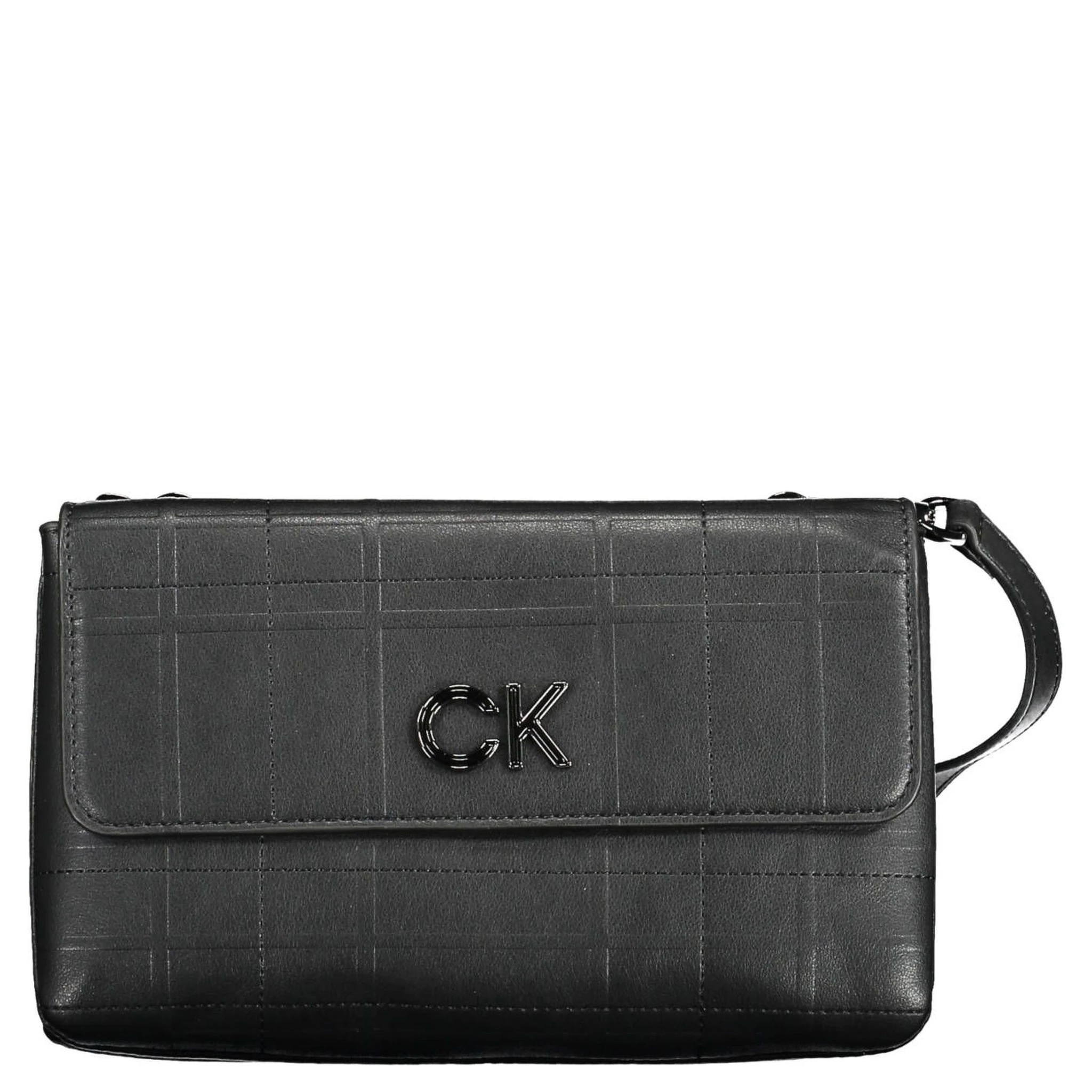 Black Polyester Handbag