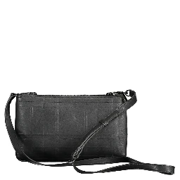 Black Polyester Handbag