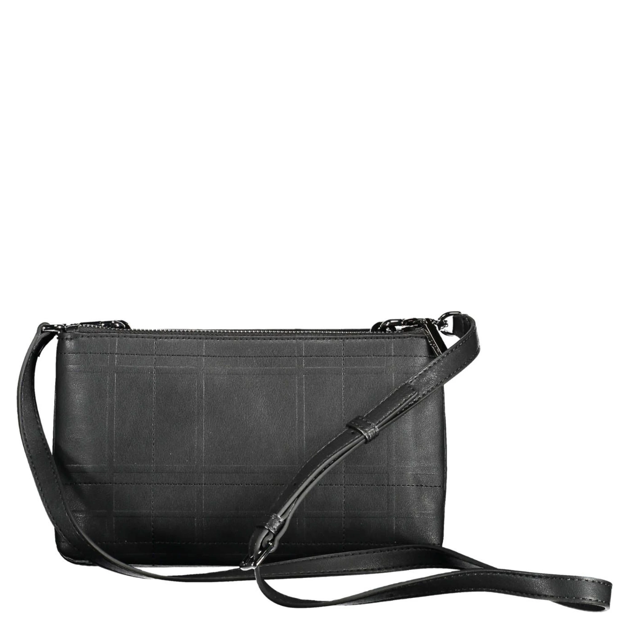 Black Polyester Handbag