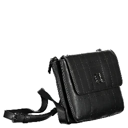 Black Polyester Handbag