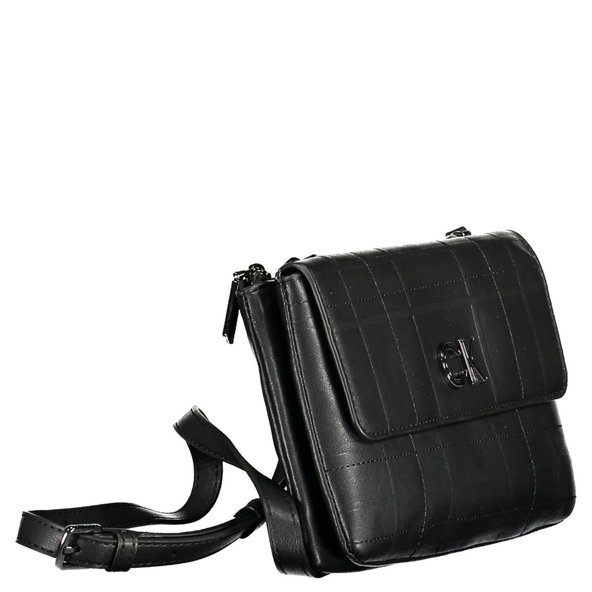 Black Polyester Handbag
