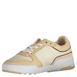Beige Polyester Sneaker