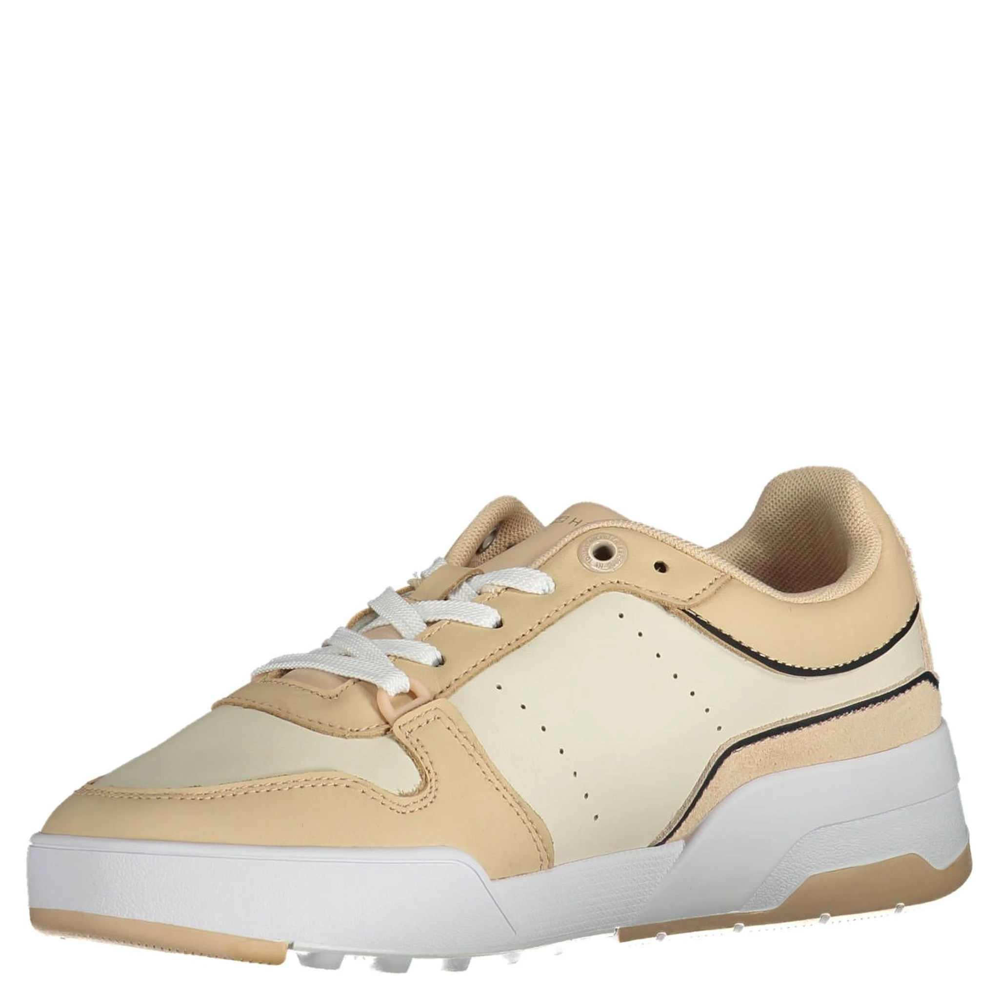 Beige Polyester Sneaker