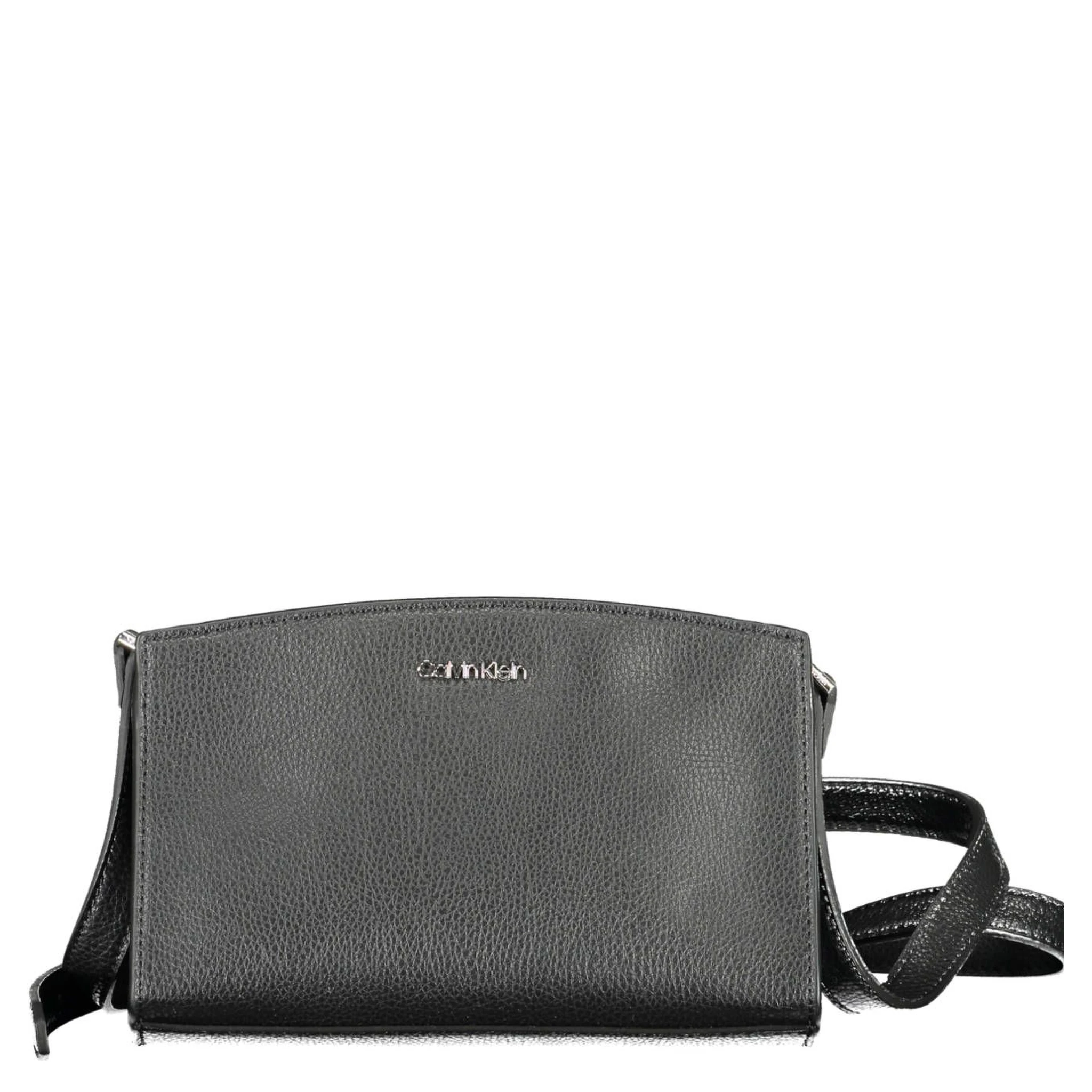 Black Polyester Handbag
