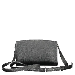 Black Polyester Handbag