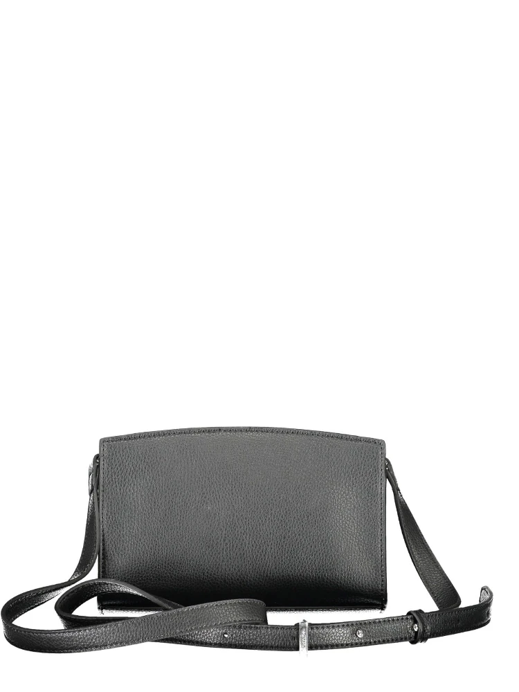 Black polyester women's handbag alternative