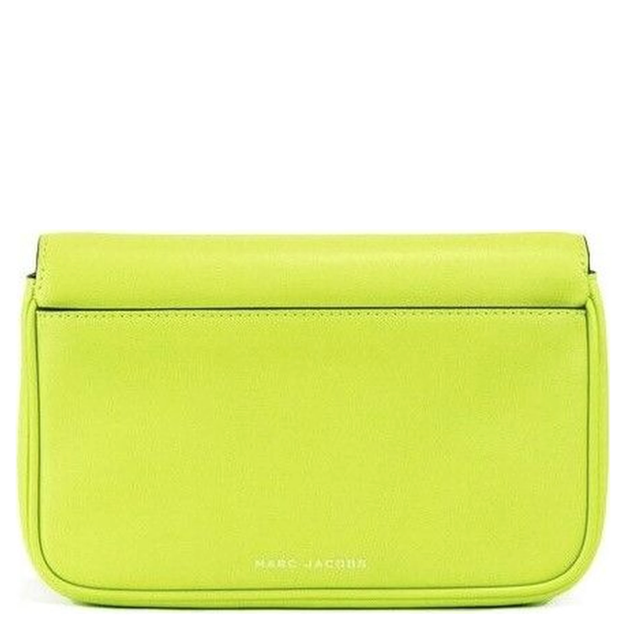 The J Marc Green Glow Smooth Leather Shoulder Crossbody Handbag