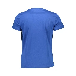 تيشيرت قطني أزرق