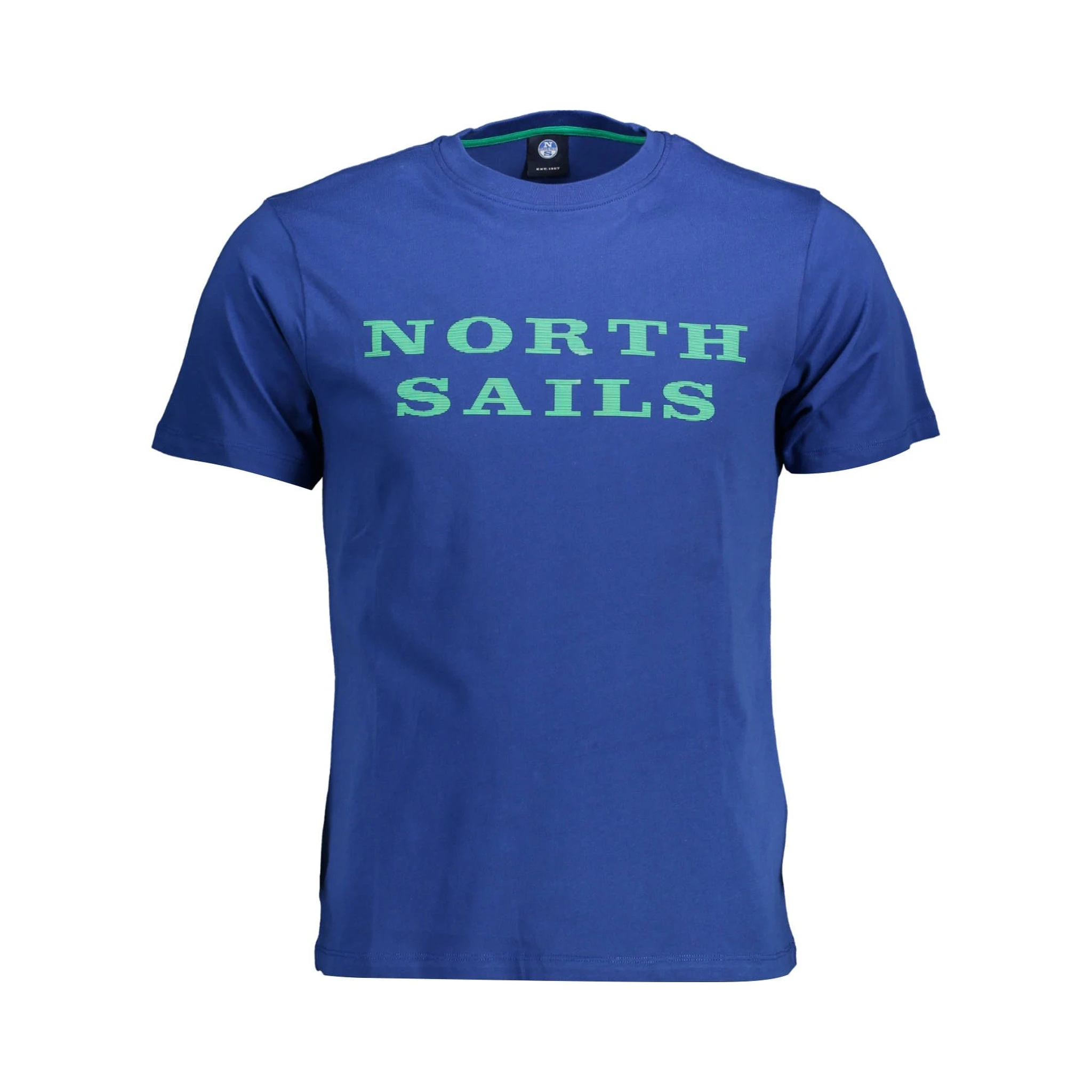 تيشيرت قطني أزرق