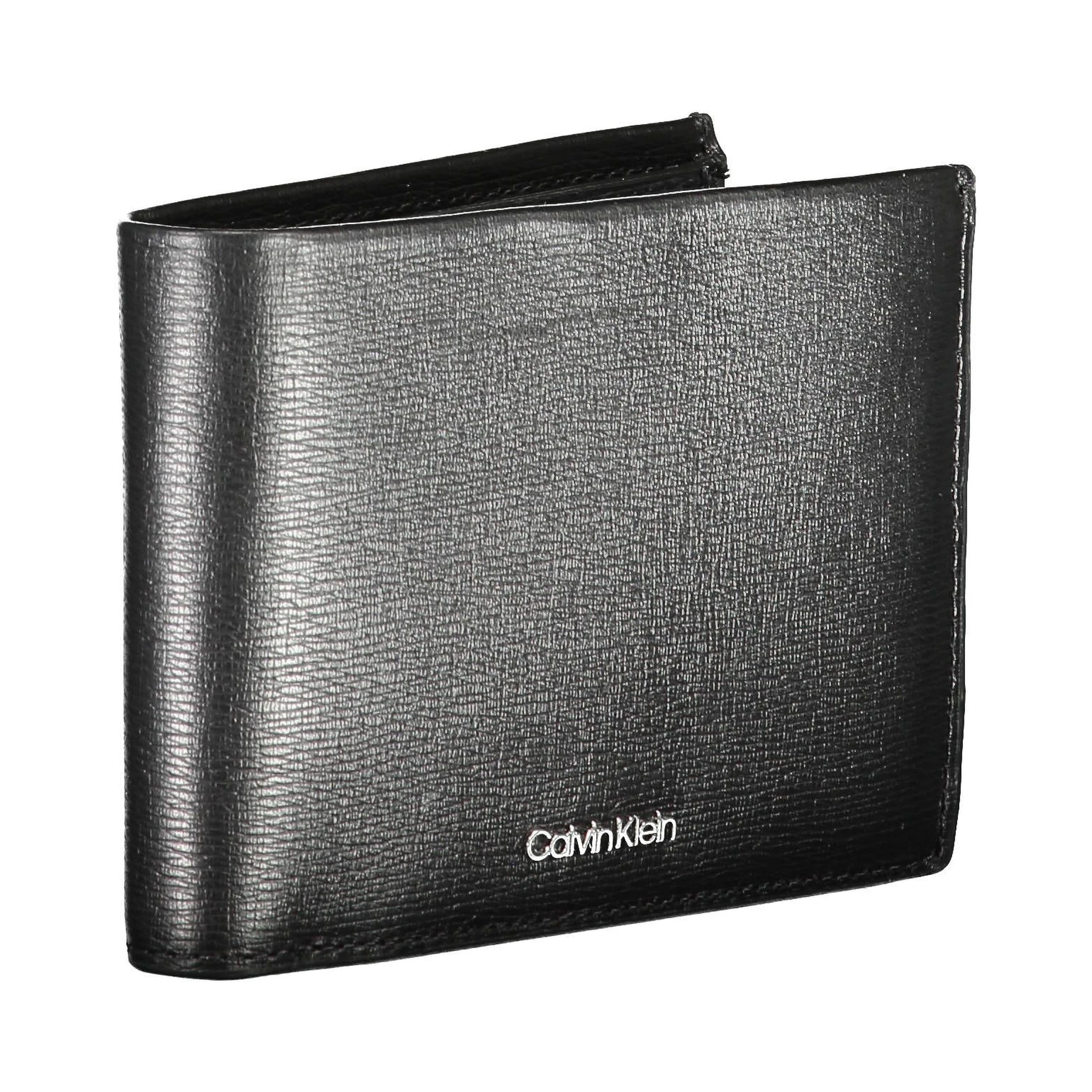 Black Leather Men Wallet