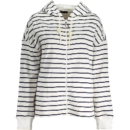 White Cotton Sweatshirt