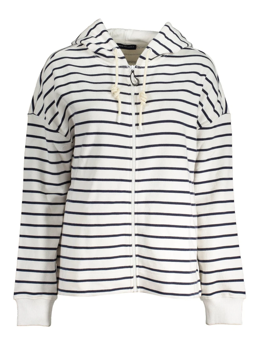 White Cotton Sweatshirt