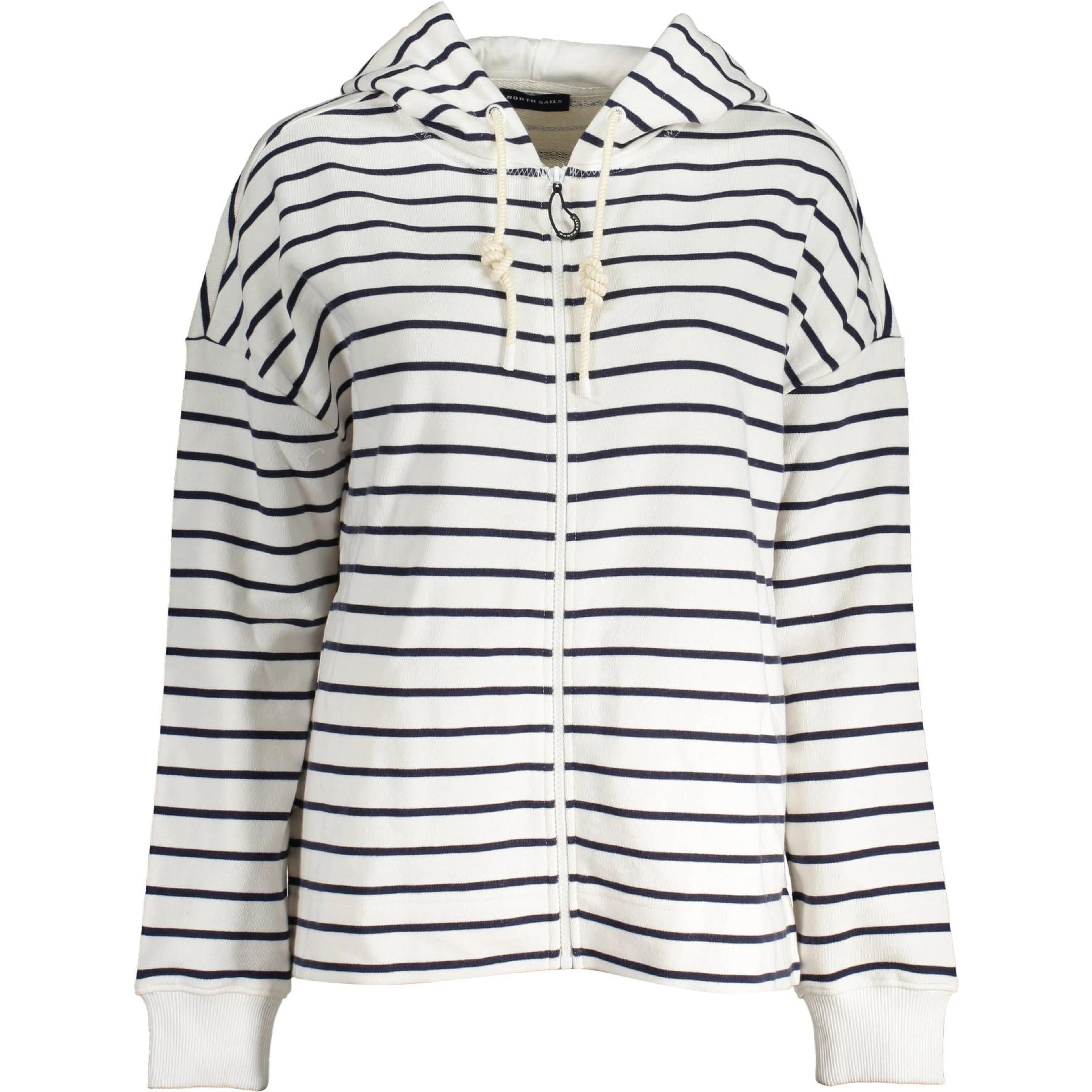 White Cotton Sweatshirt