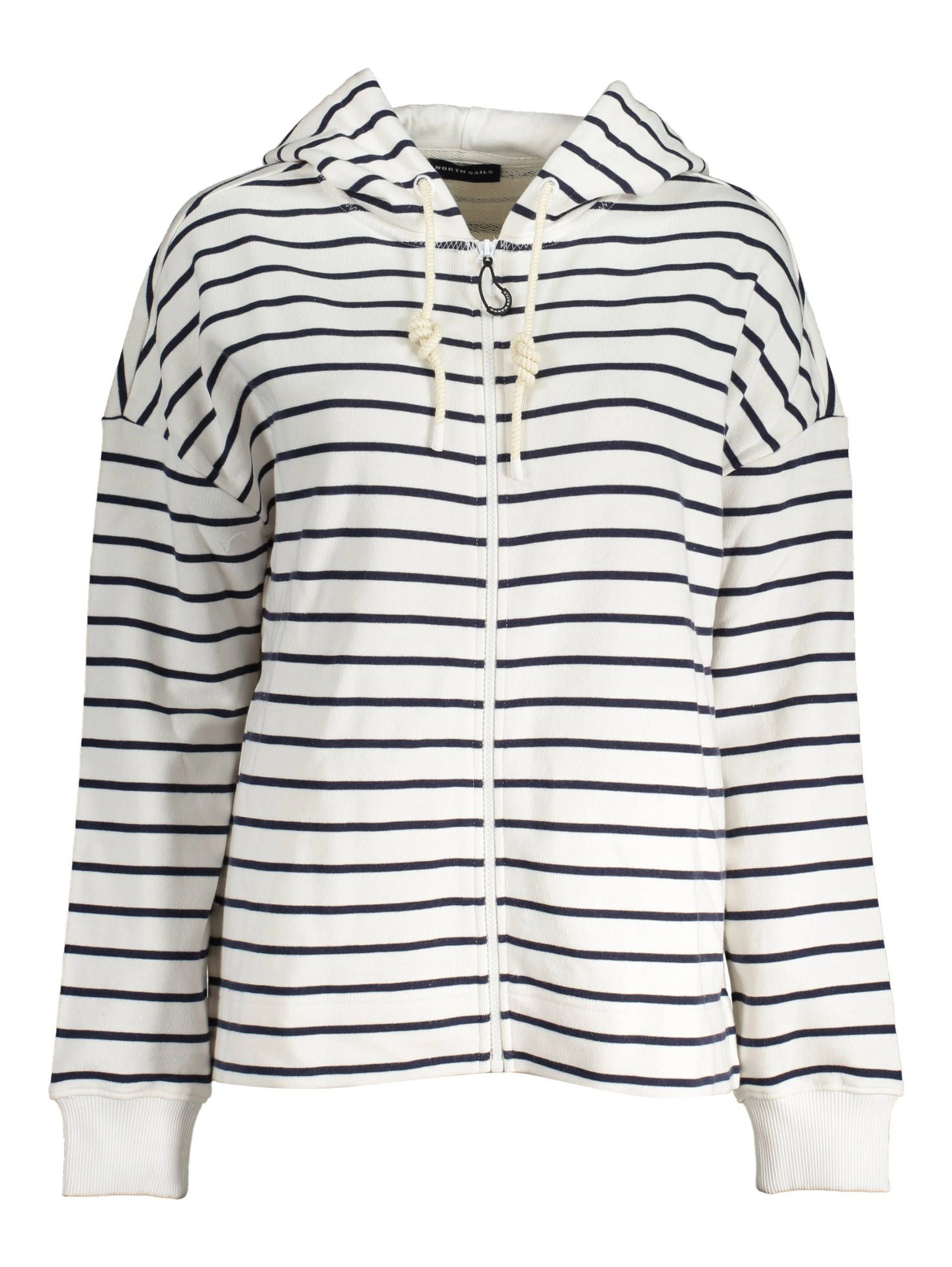 White Cotton Sweatshirt