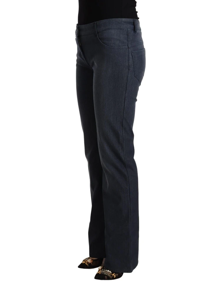 Dark Blue Cotton Straight Denim Jeans alternative