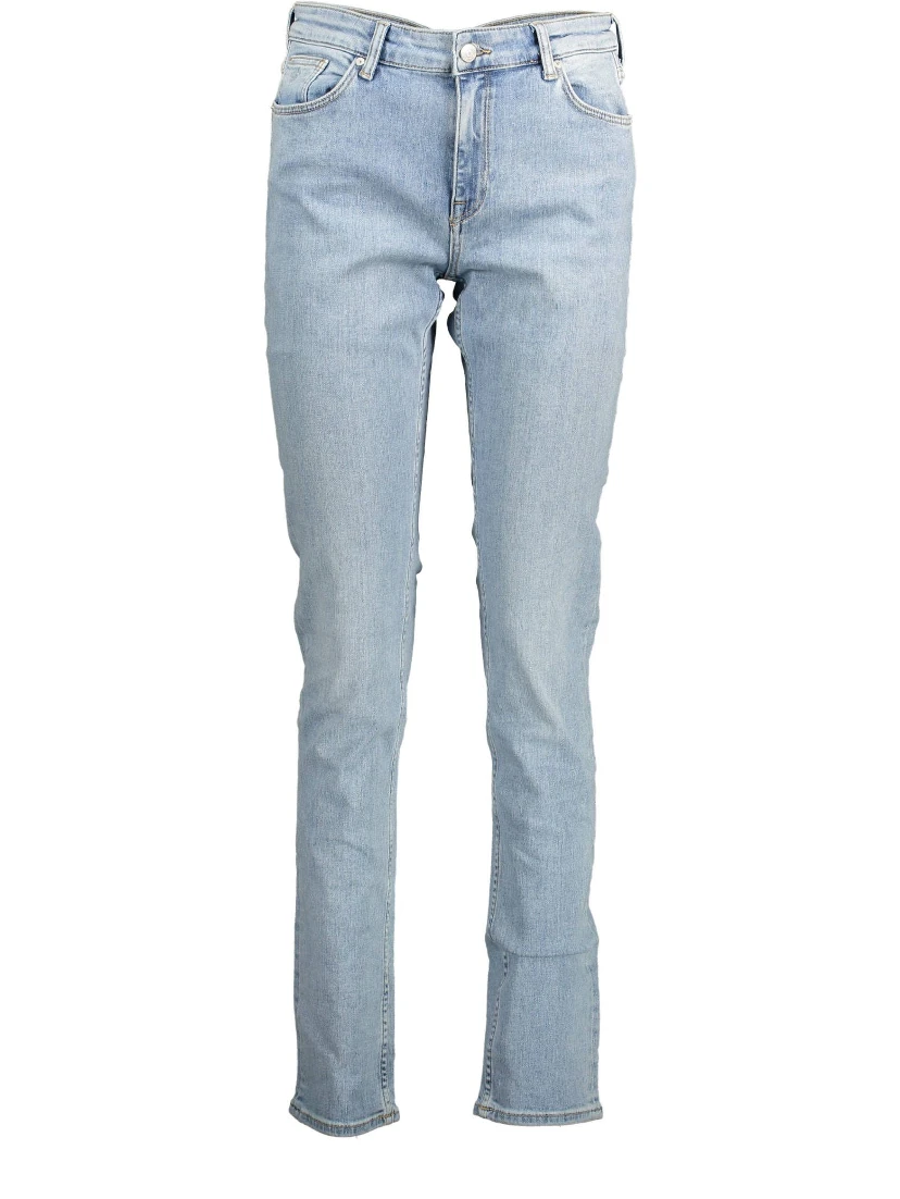 Blue Cotton Jeans Denim