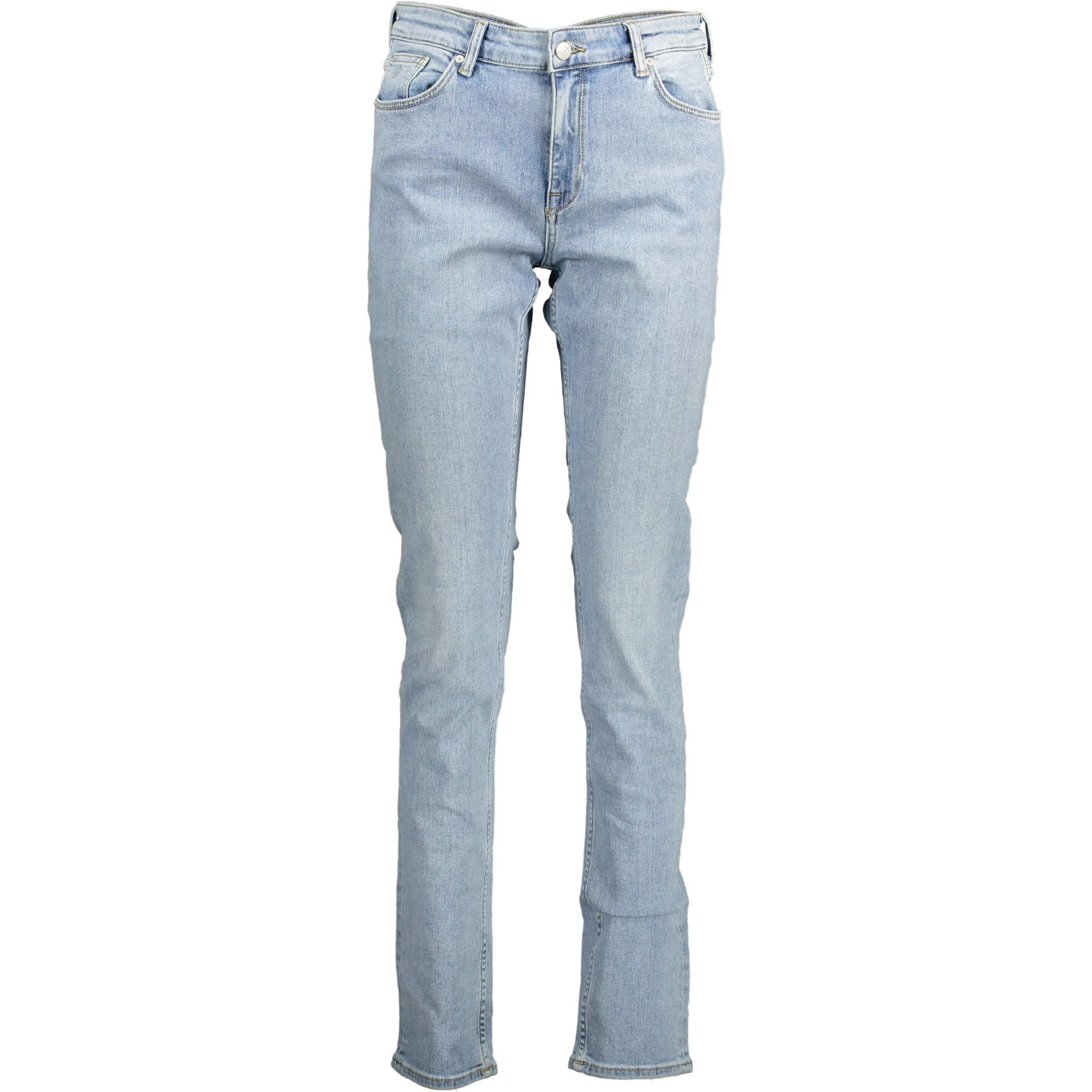Blue Cotton Jeans Denim