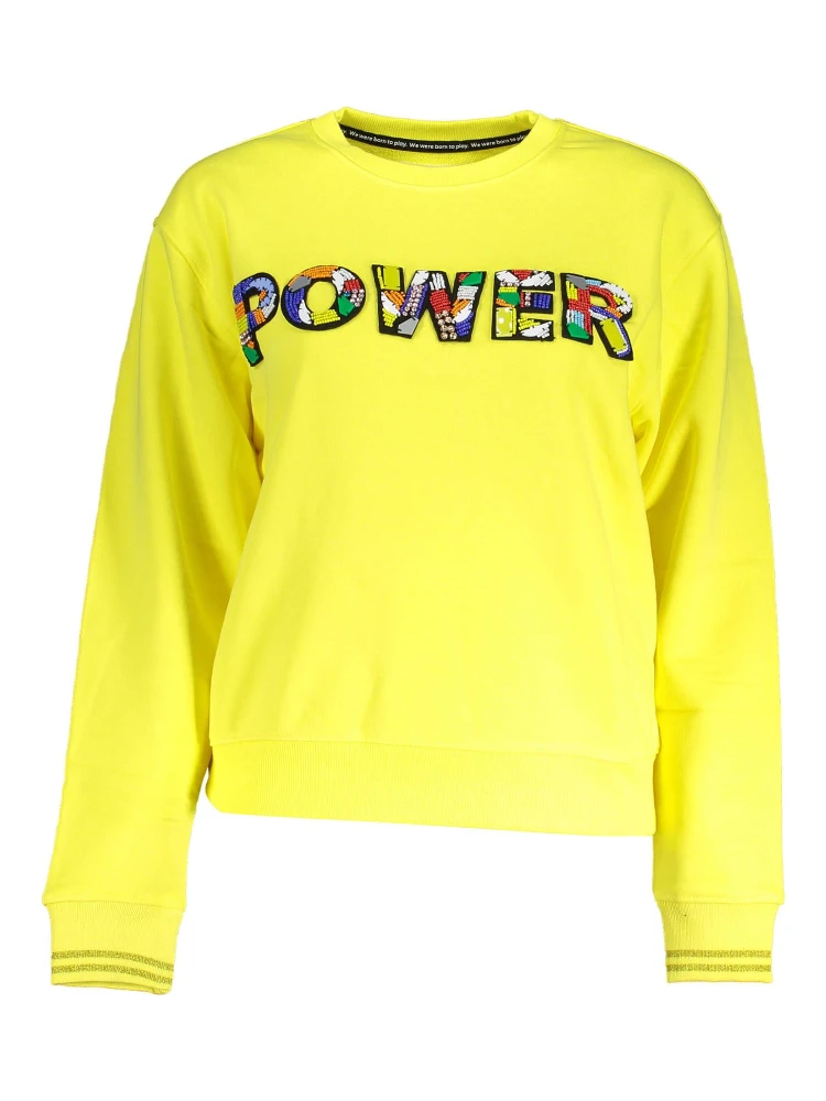 Yellow Cotton Sweatshirt