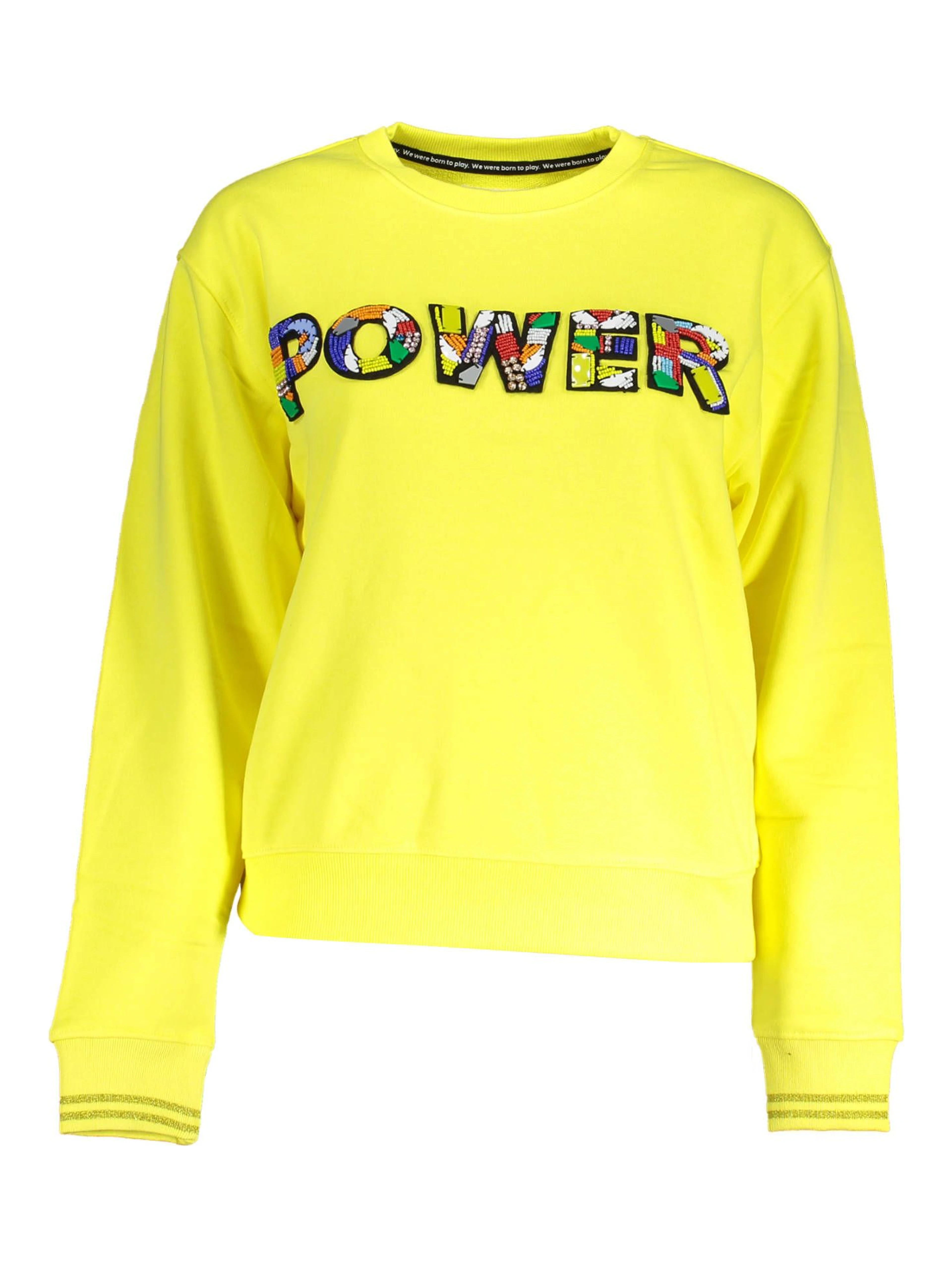 Yellow Cotton Sweatshirt
