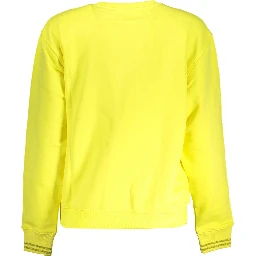 Yellow Cotton Sweatshirt