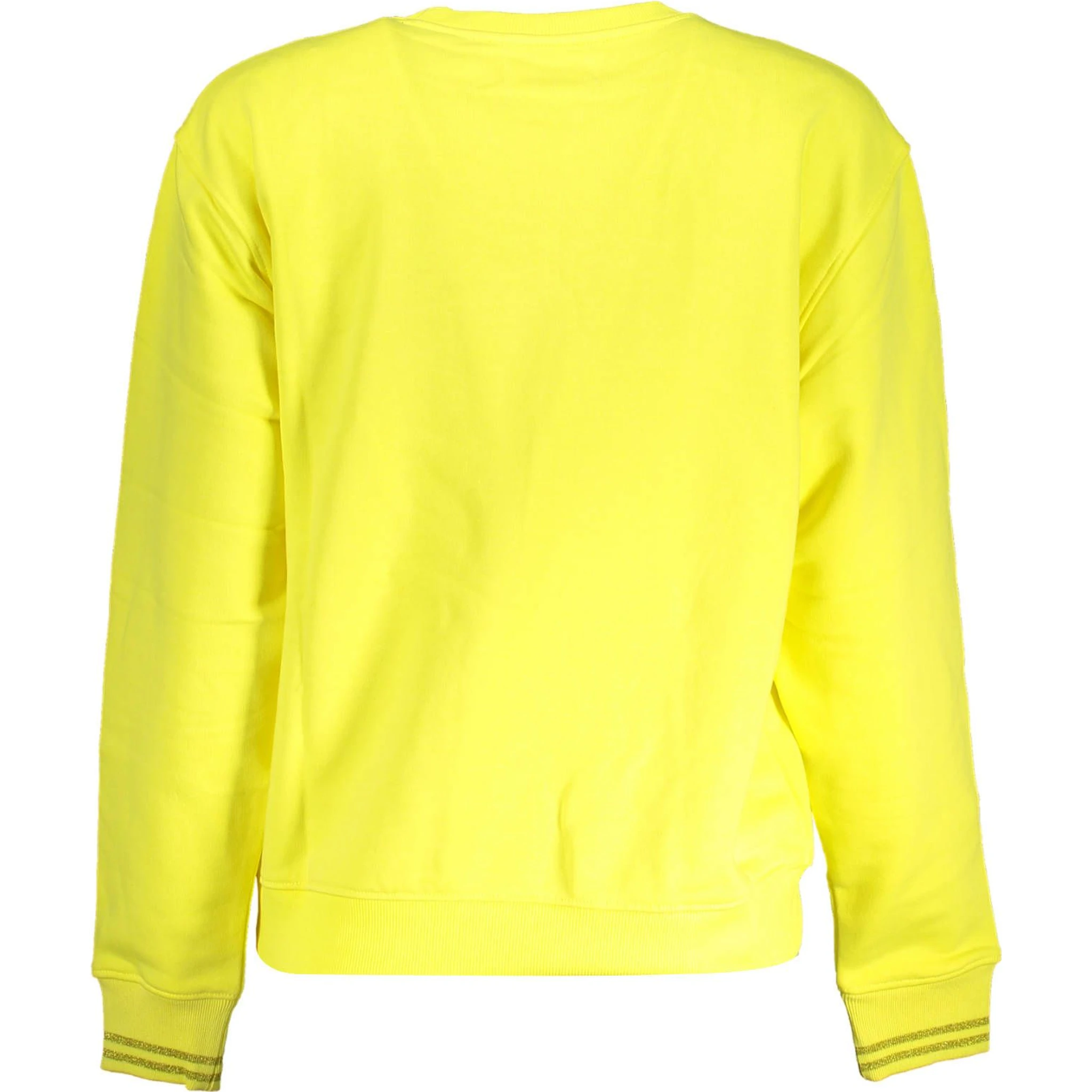 Yellow Cotton Sweatshirt