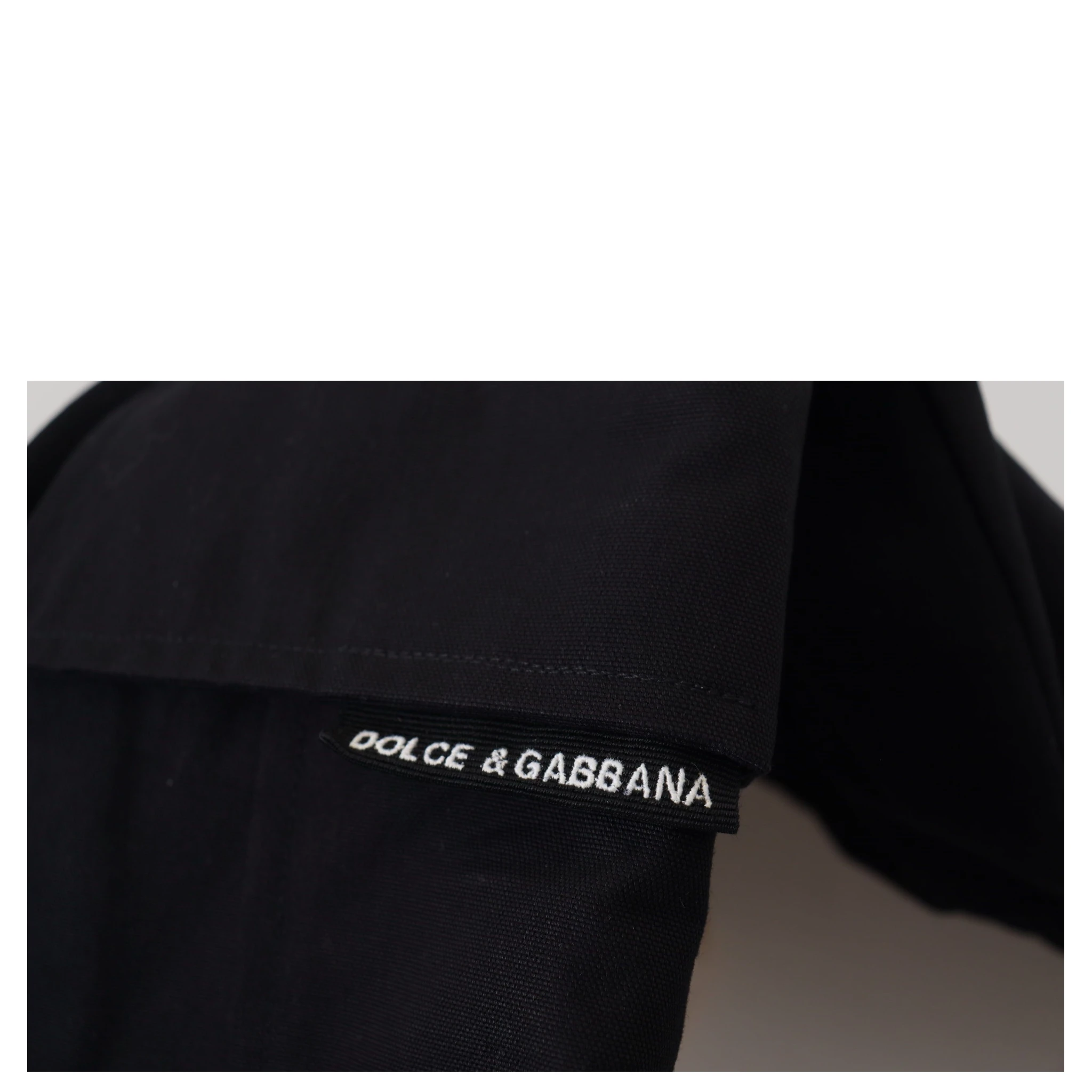 Black Cotton Bermuda Cargo Shorts