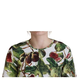 Crew-neck Cotton Top Blouse Fruit T-shirt