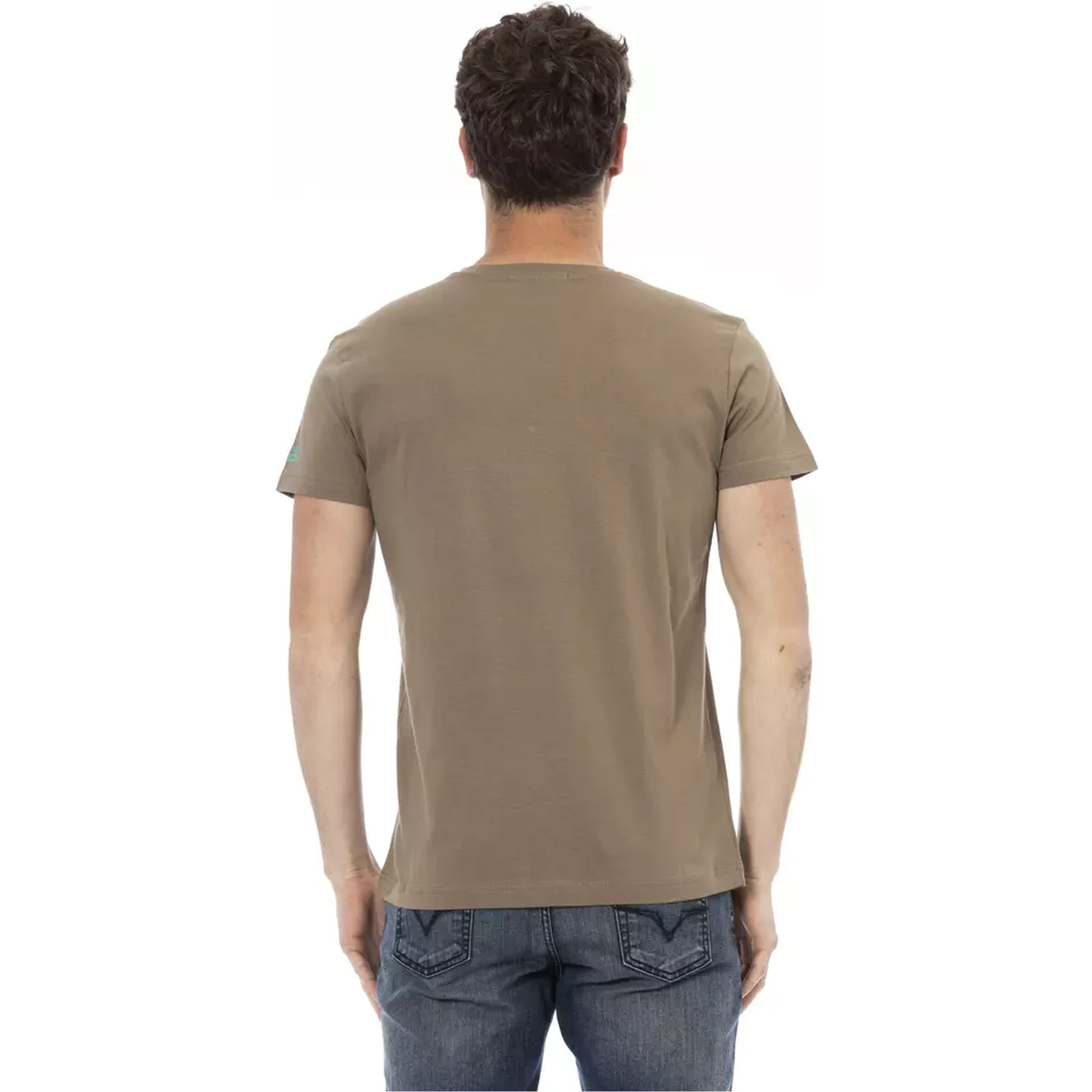 Brown Cotton T-Shirt