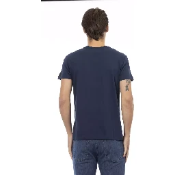 Blue Cotton T-Shirt