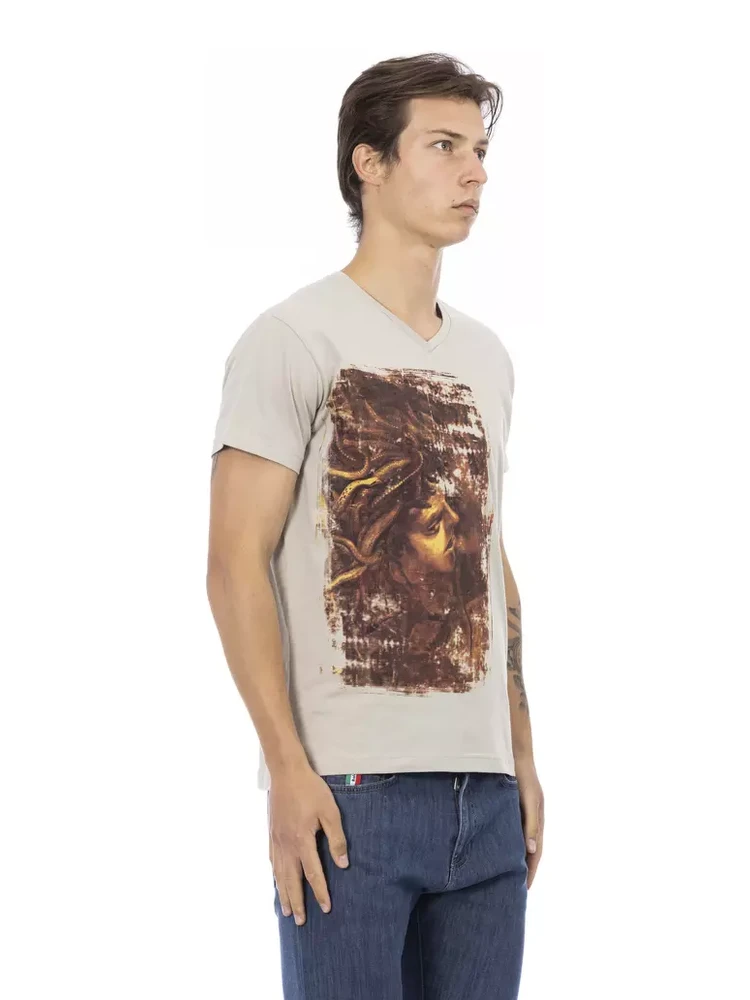 Beige Cotton T-Shirt alternative