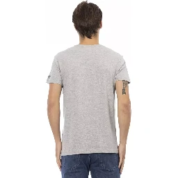 Gray Cotton T-Shirt