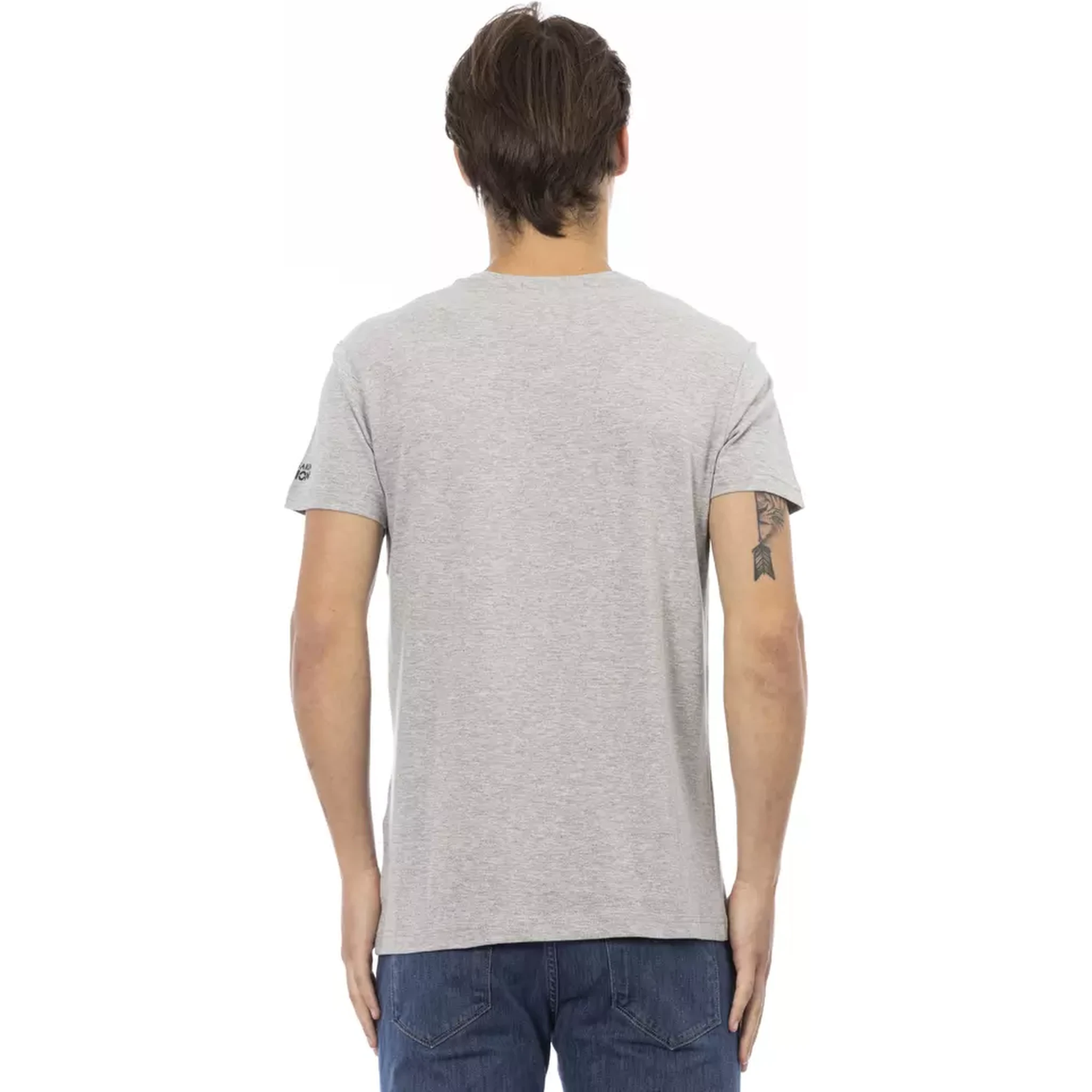 Gray Cotton T-Shirt