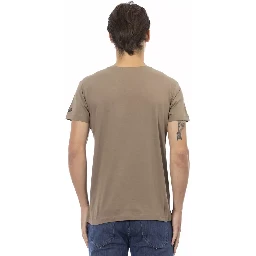 Brown Cotton T-Shirt