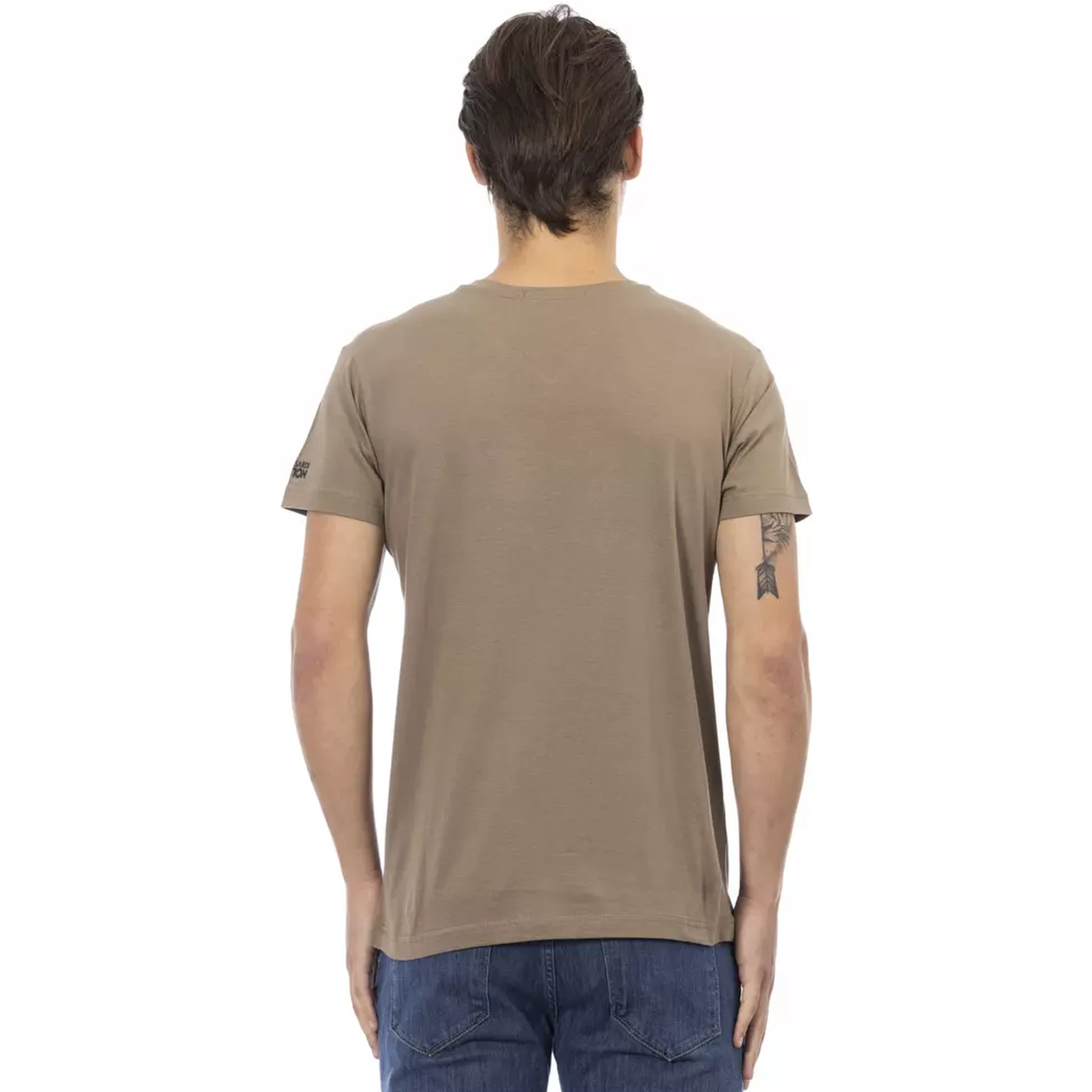 Brown Cotton T-Shirt