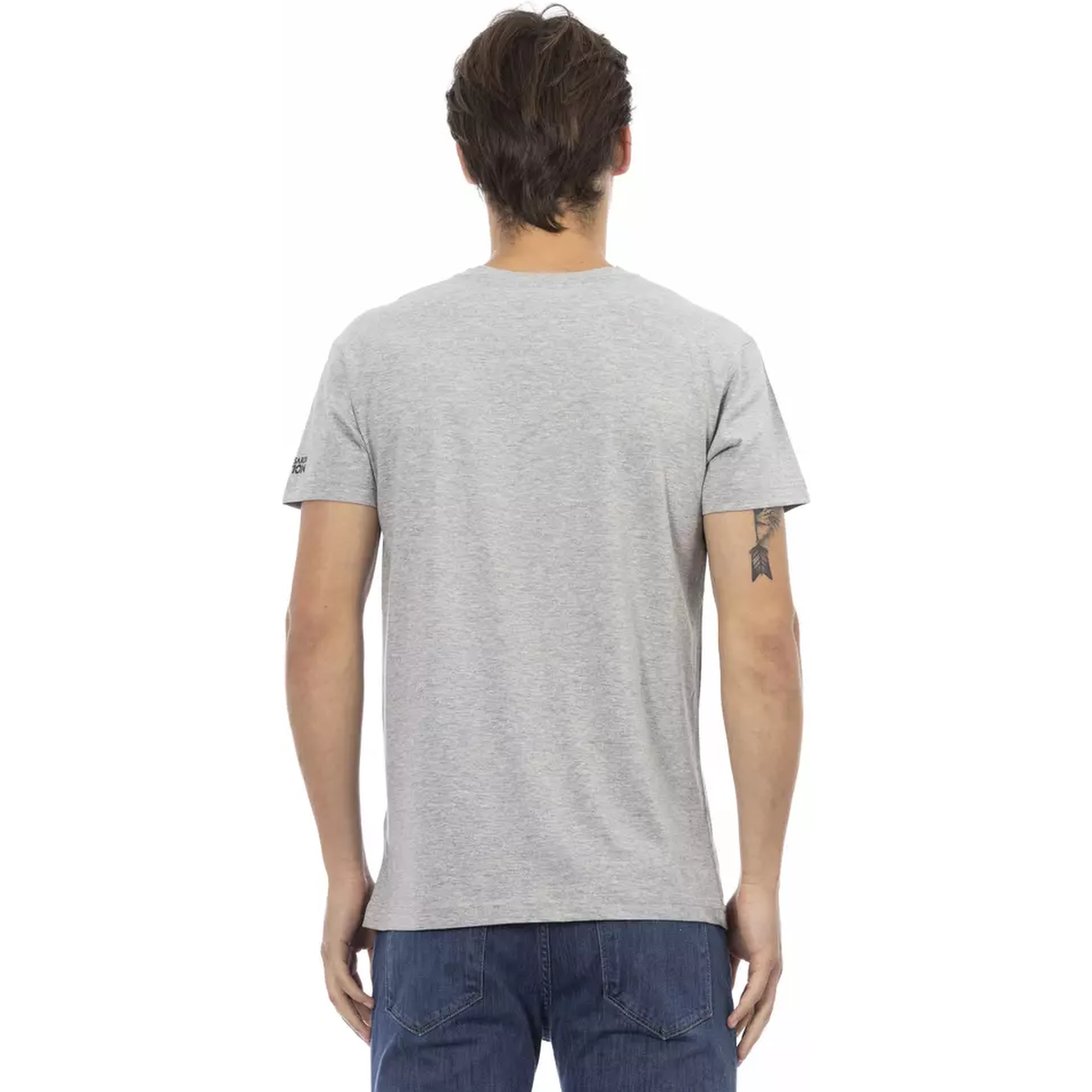 Gray Cotton T-Shirt