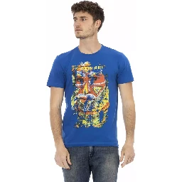 Blue Cotton T-Shirt