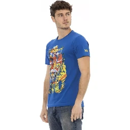 Blue Cotton T-Shirt