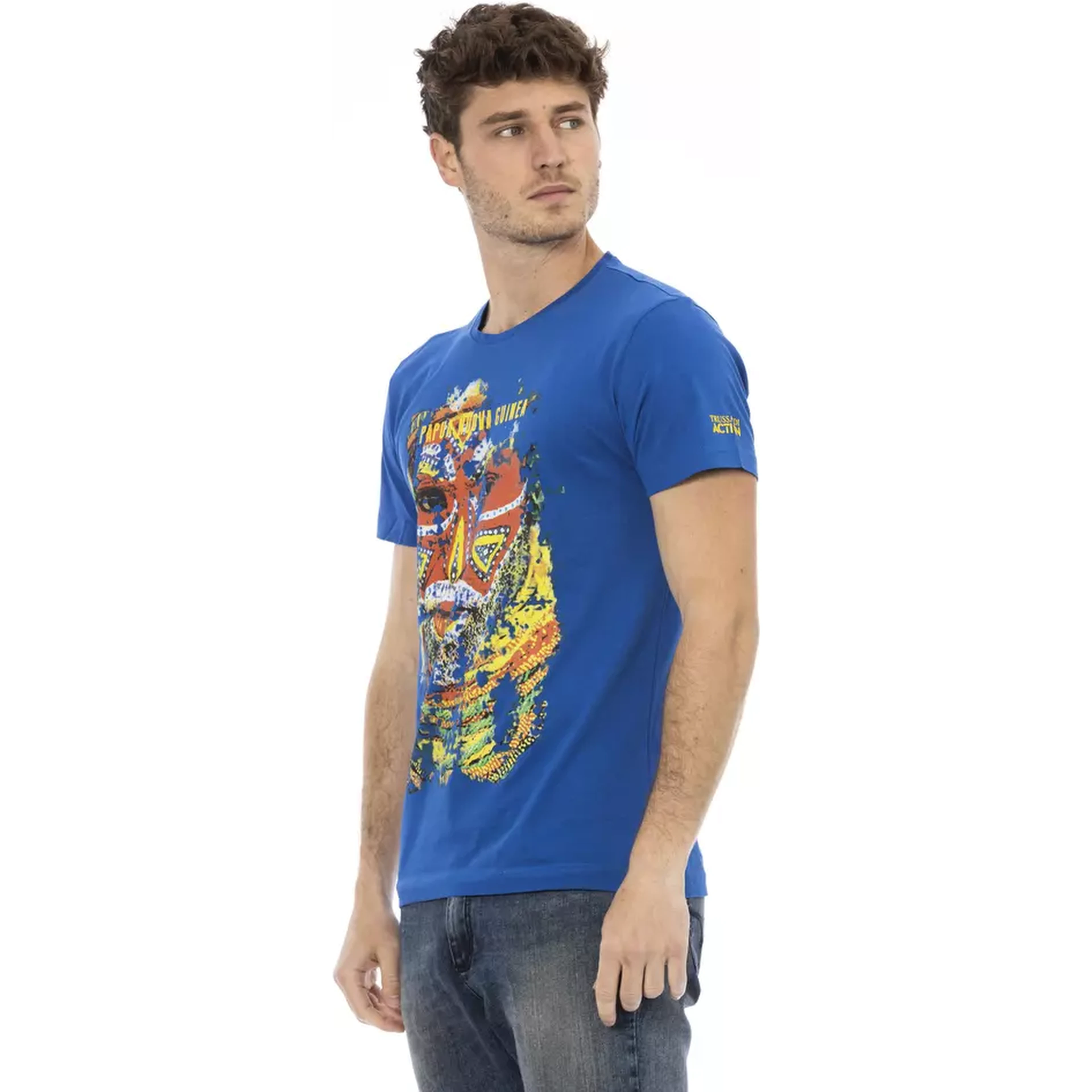 Blue Cotton T-Shirt