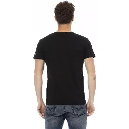 تيشيرت قطني أسود
