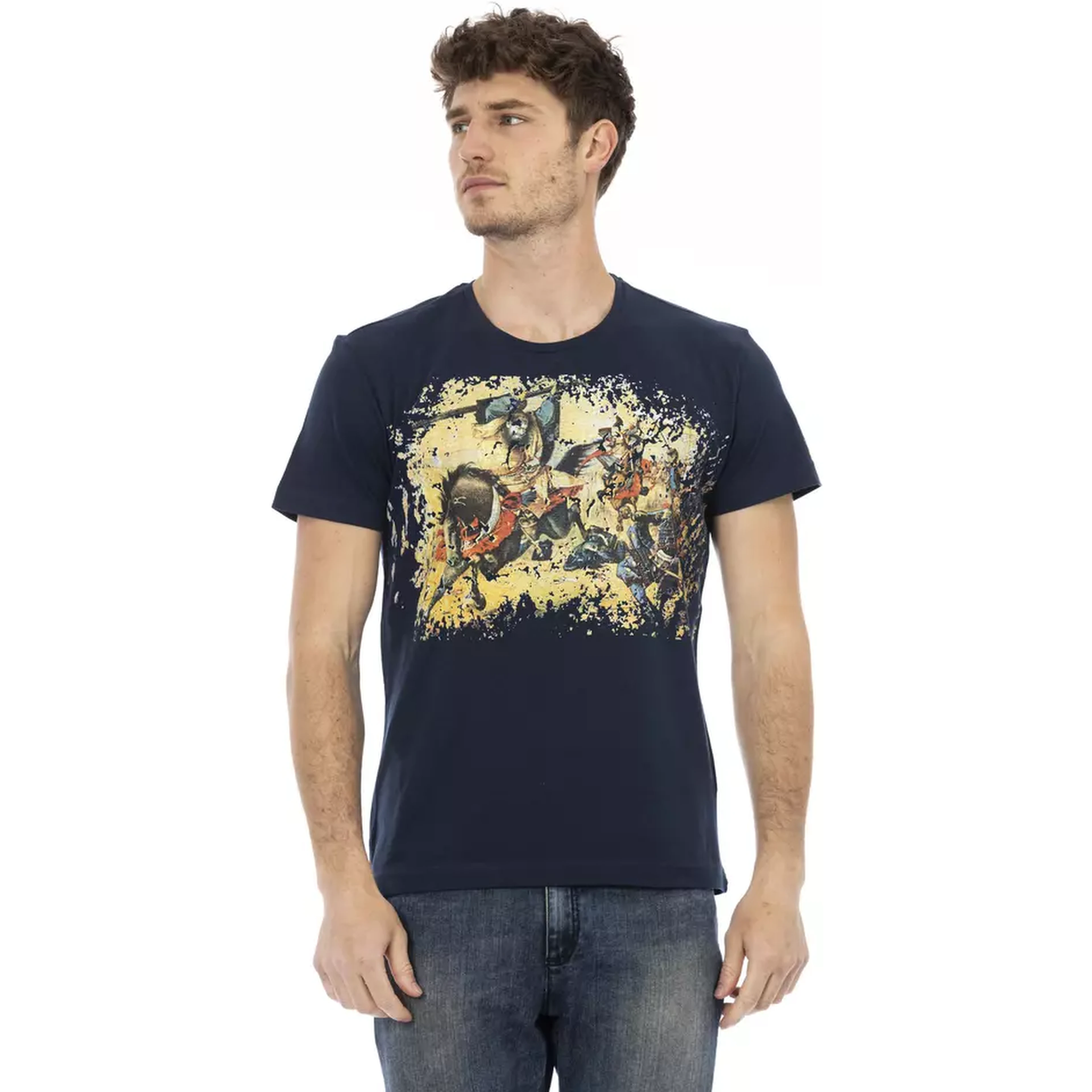 Blue Cotton T-Shirt