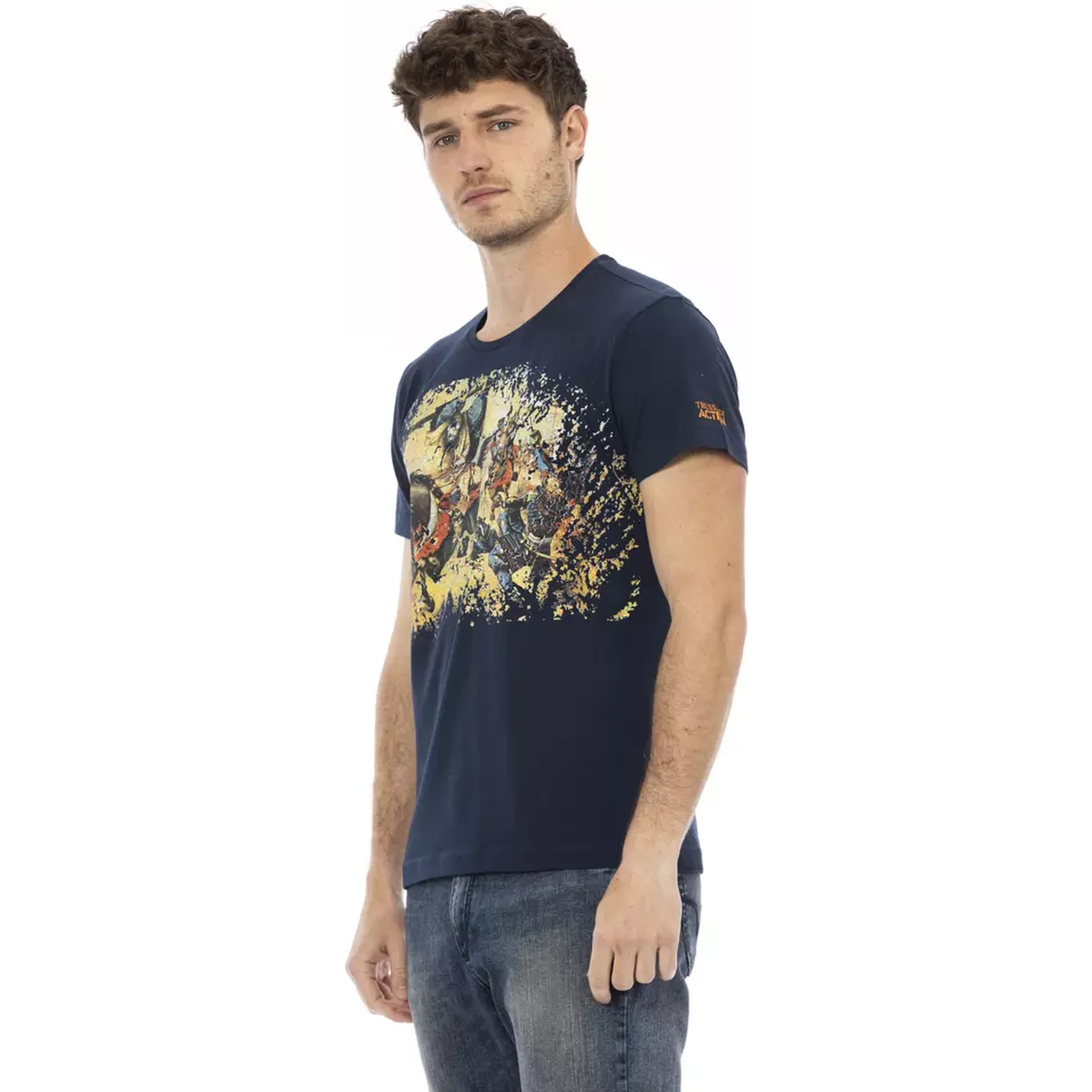 Blue Cotton T-Shirt