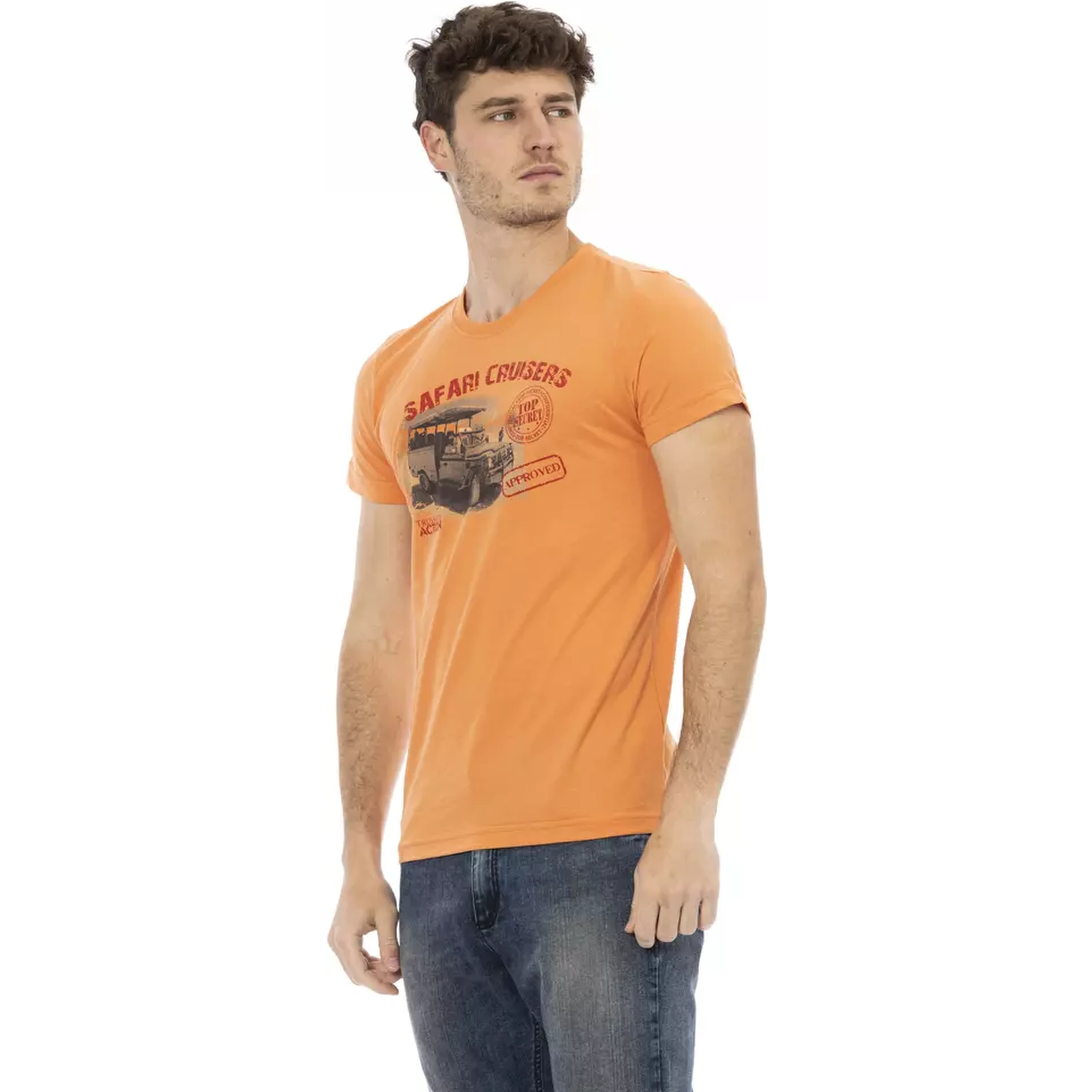 Orange Cotton T-Shirt