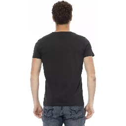 تيشيرت قطني أسود