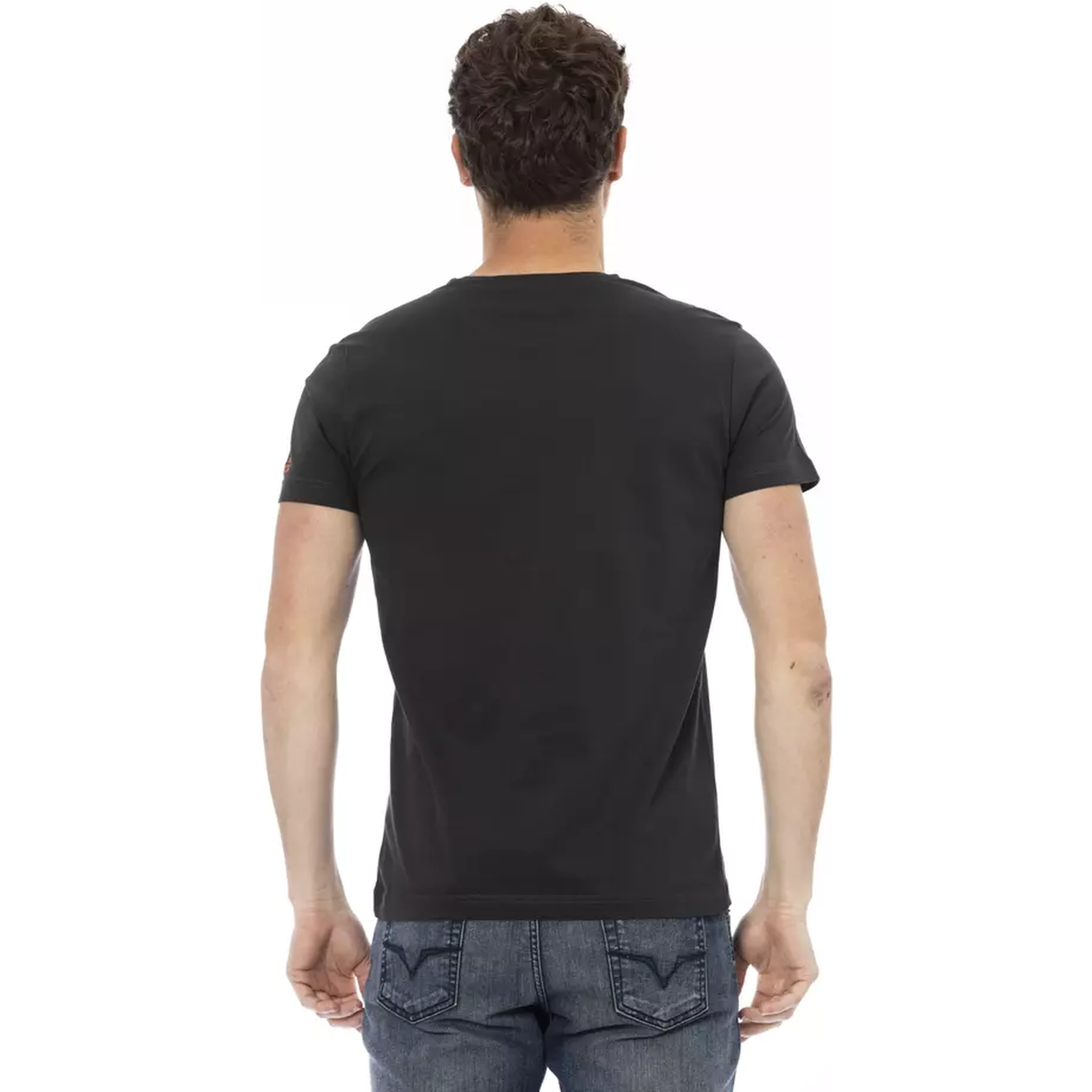 Black Cotton T-Shirt