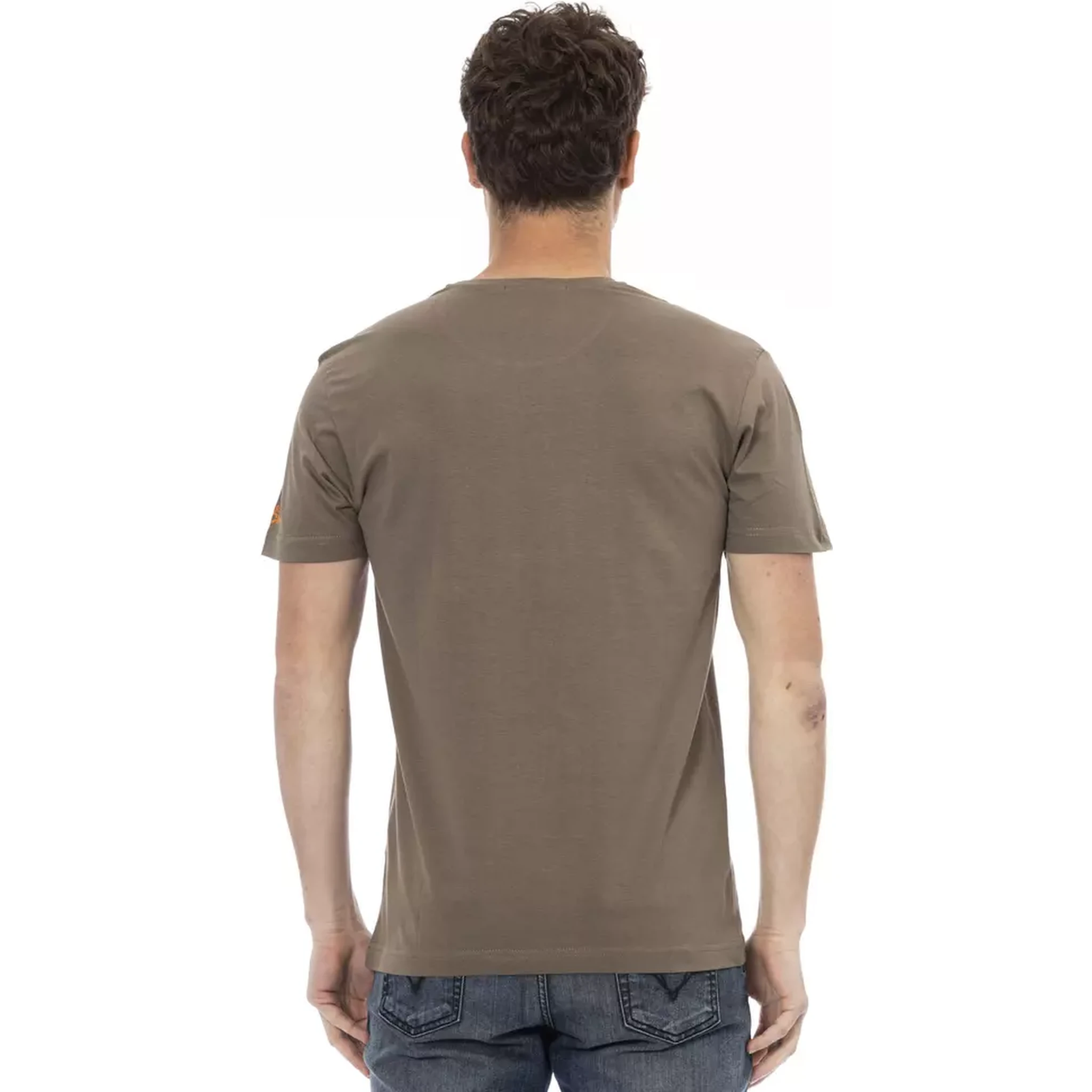Brown Cotton T-Shirt