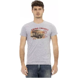 Gray Cotton T-Shirt
