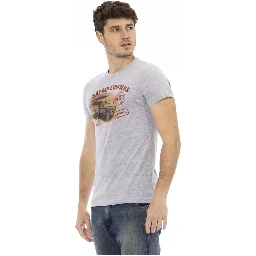 Gray Cotton T-Shirt