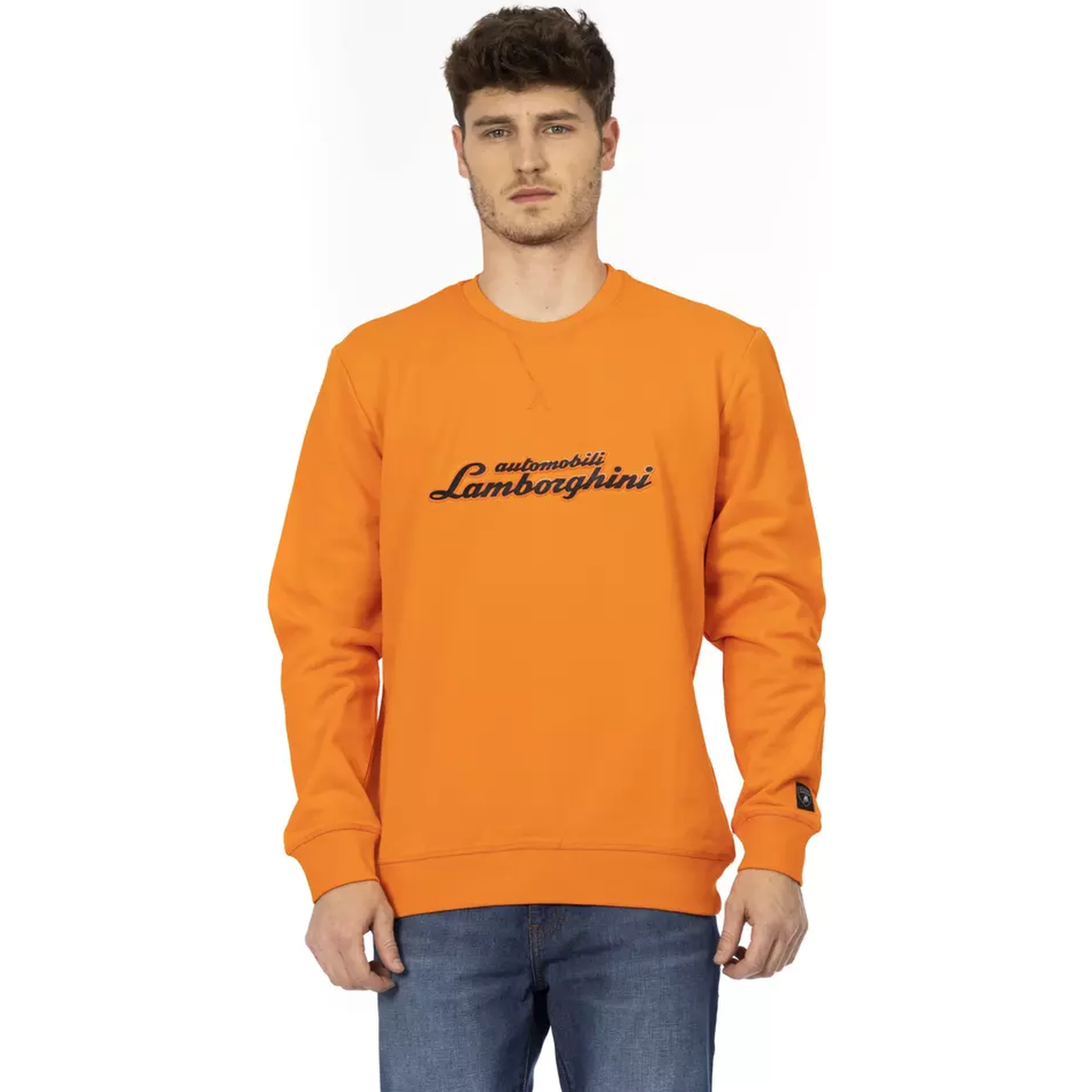 Orange Cotton Sweater